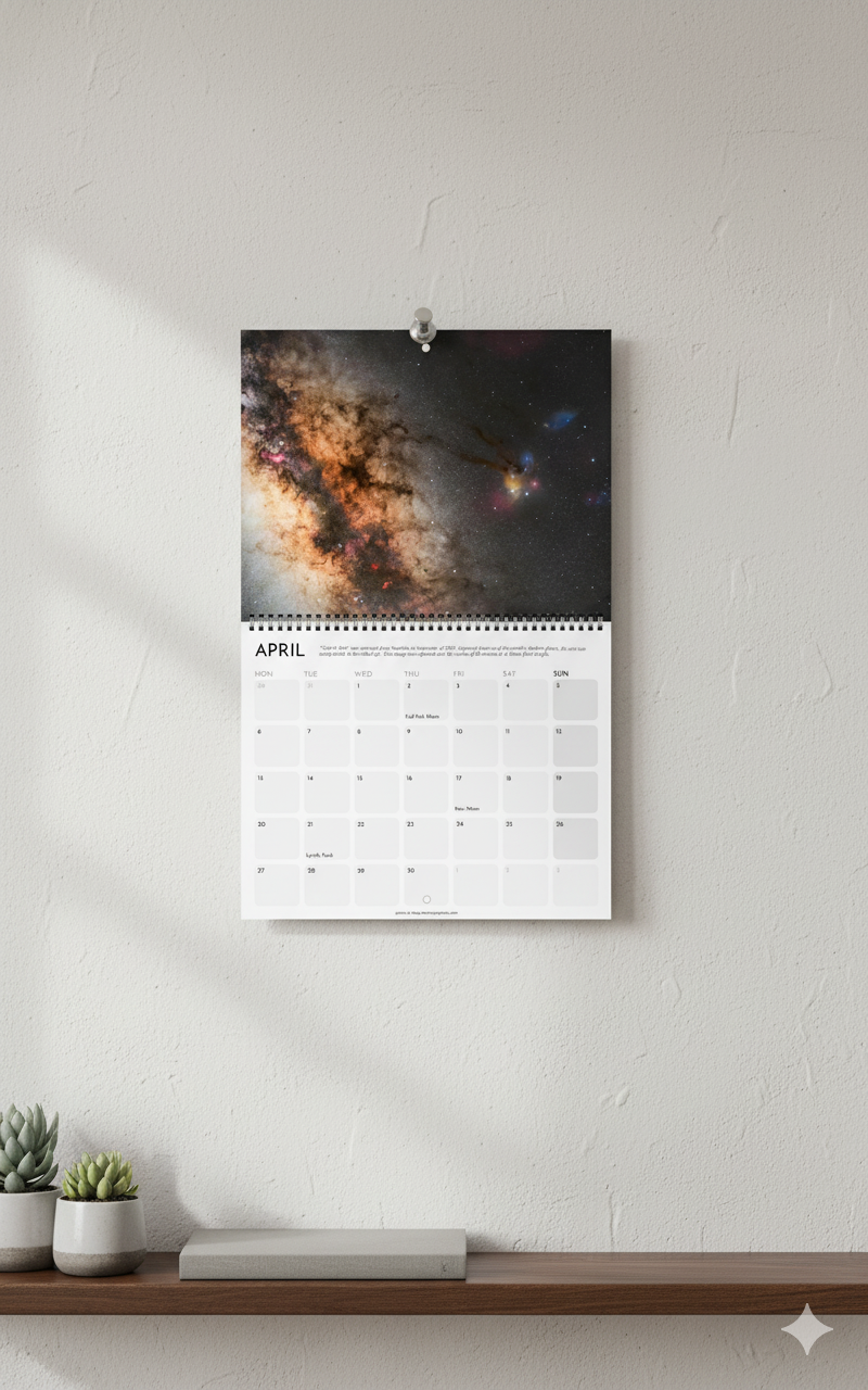 2026 Astro Calendar (US)